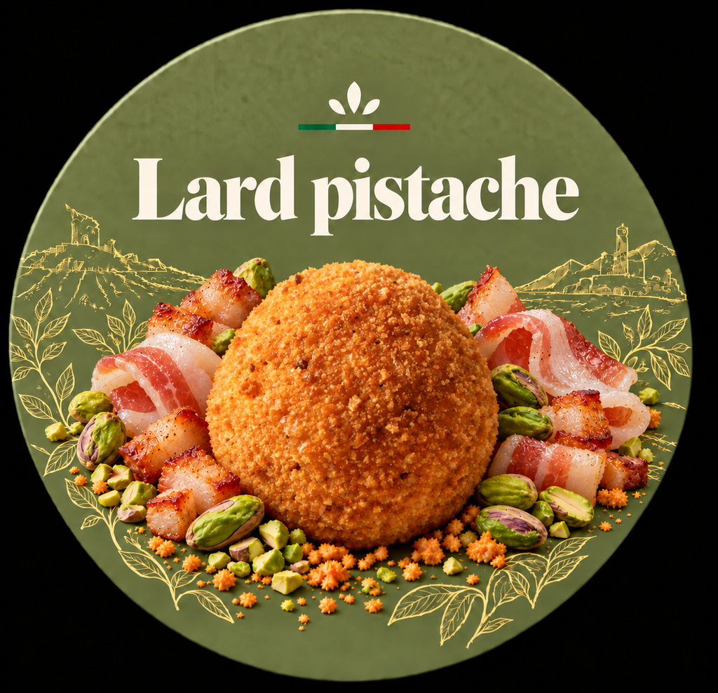 Arancini Lard & Pistaches 5 pièces